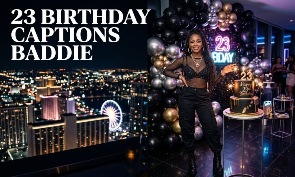 23 Birthday Captions Baddie