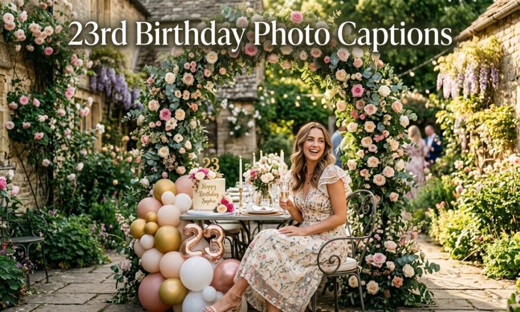 23rd Birthday Photo Captions