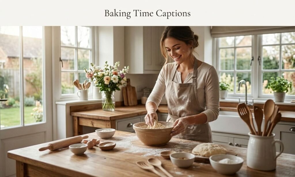 Baking Time Captions
