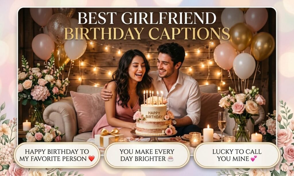 Best Girlfriend Birthday Captions