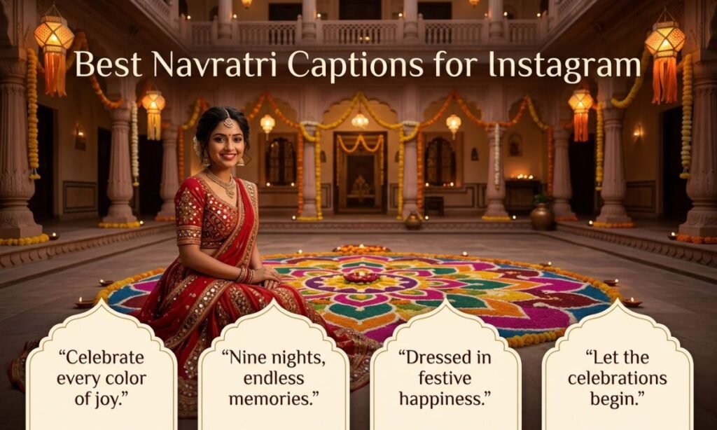 Best Navratri Captions for Instagram