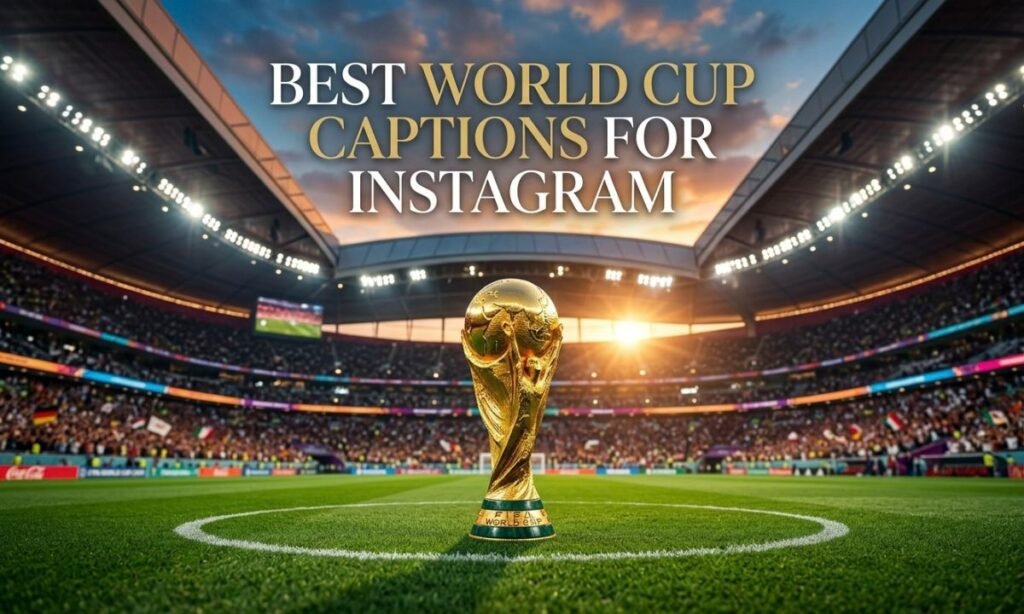 Best World Cup Captions for Instagram