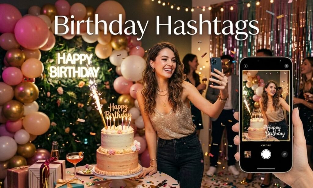 Birthday Hashtags