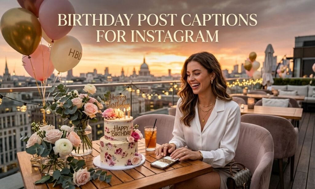 Birthday Post Captions for Instagram