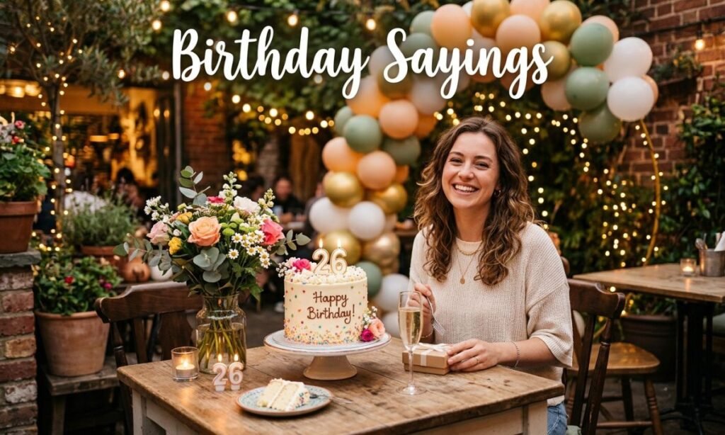 Birthday Sayings