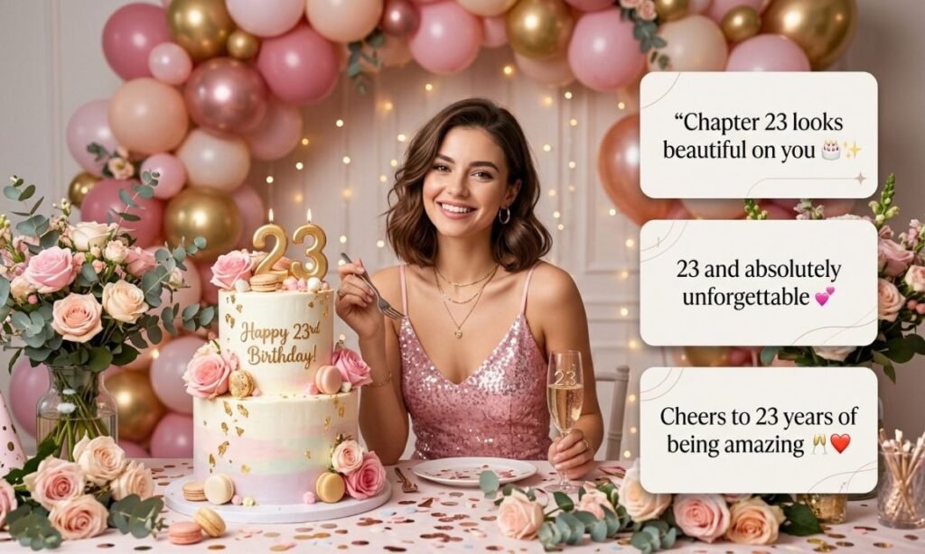 Captions for Girlfriends 23rd Birthday