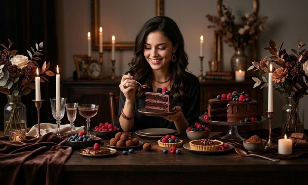 Chocolate Dessert Captions