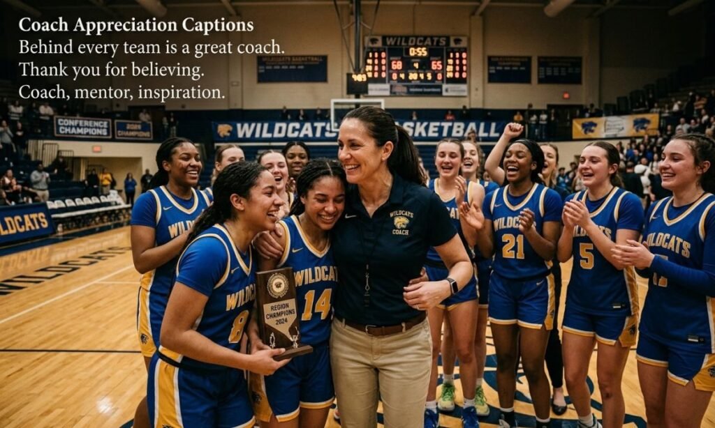 Coach Appreciation Captions