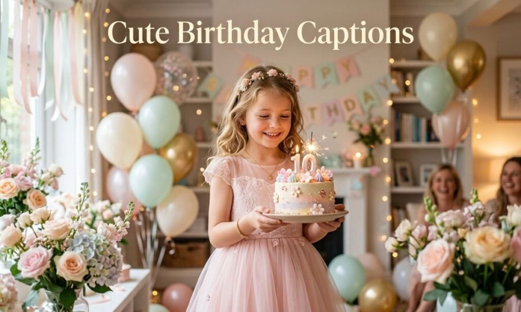 Cute Birthday Captions