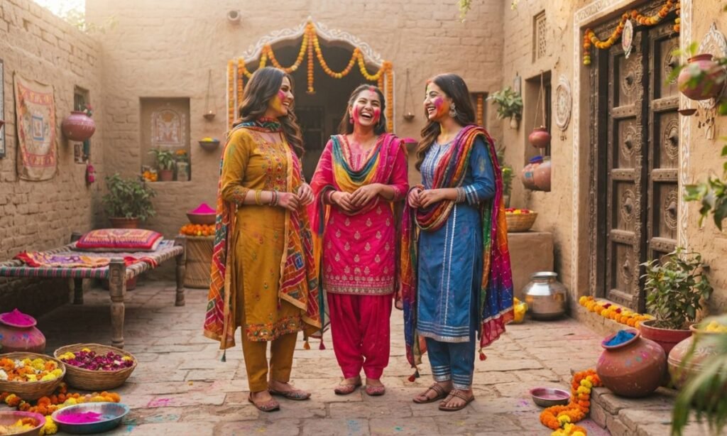 Desi Holi Captions for Instagram