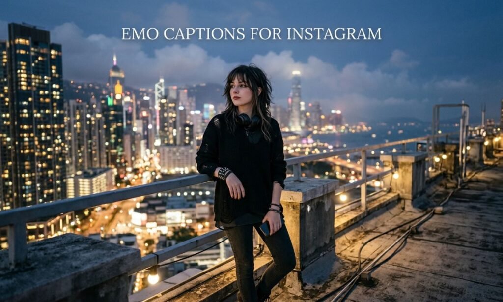 Emo Captions for Instagram