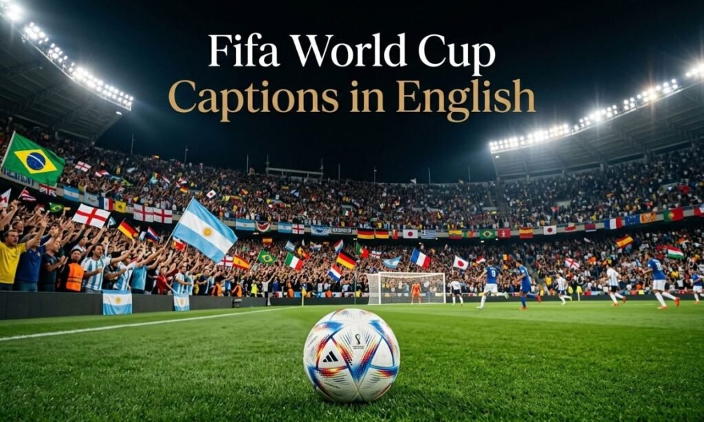 Fifa World Cup Captions in English
