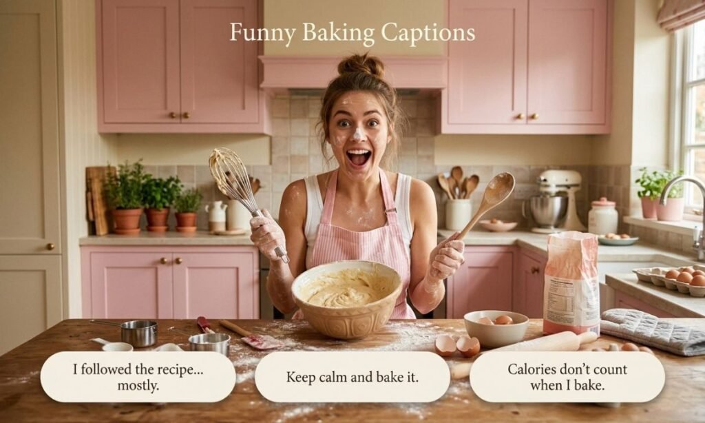 Funny Baking Captions