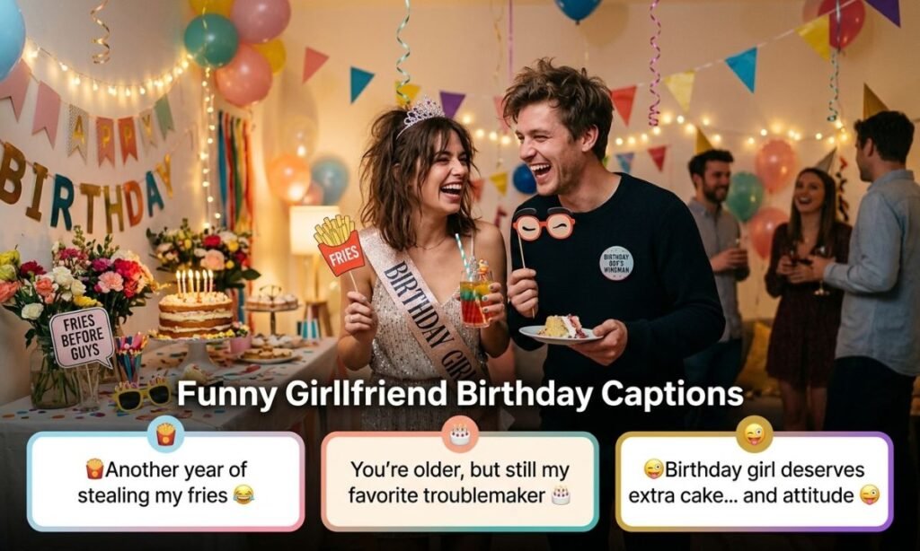 Funny Girlfriend Birthday Captions