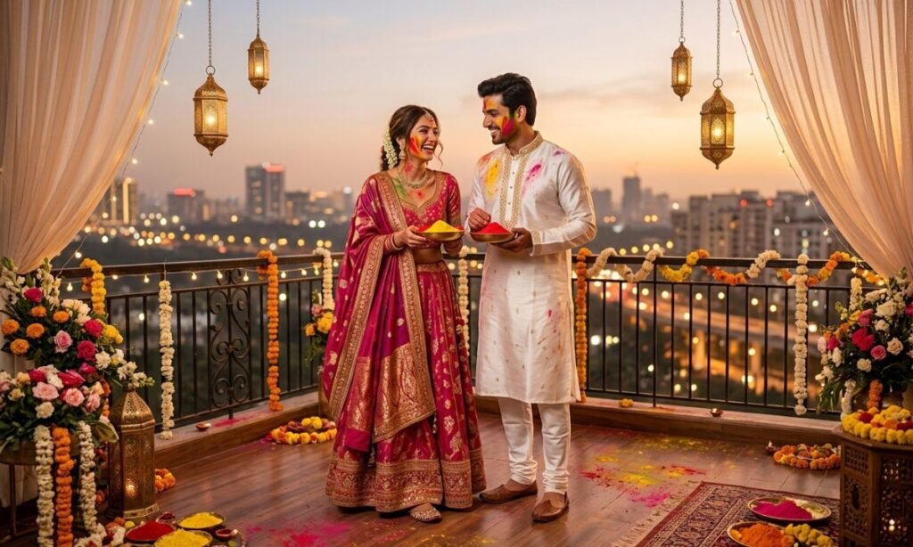 Holi Caption for Love