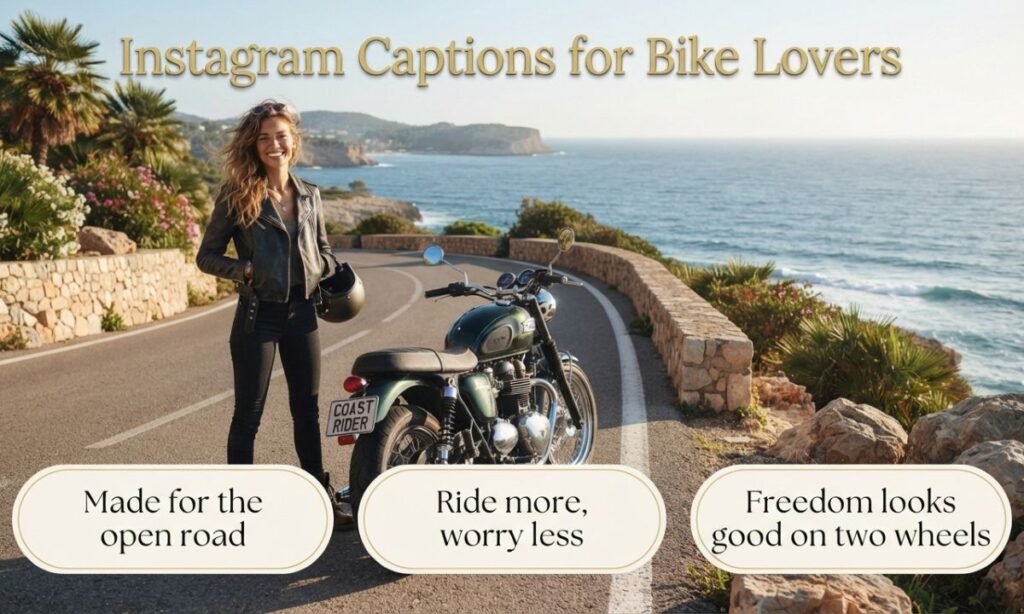 Instagram Captions for Bike Lovers