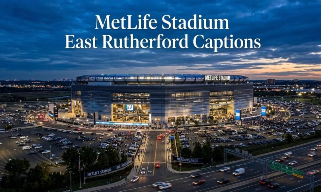 MetLife Stadium East Rutherford Captions