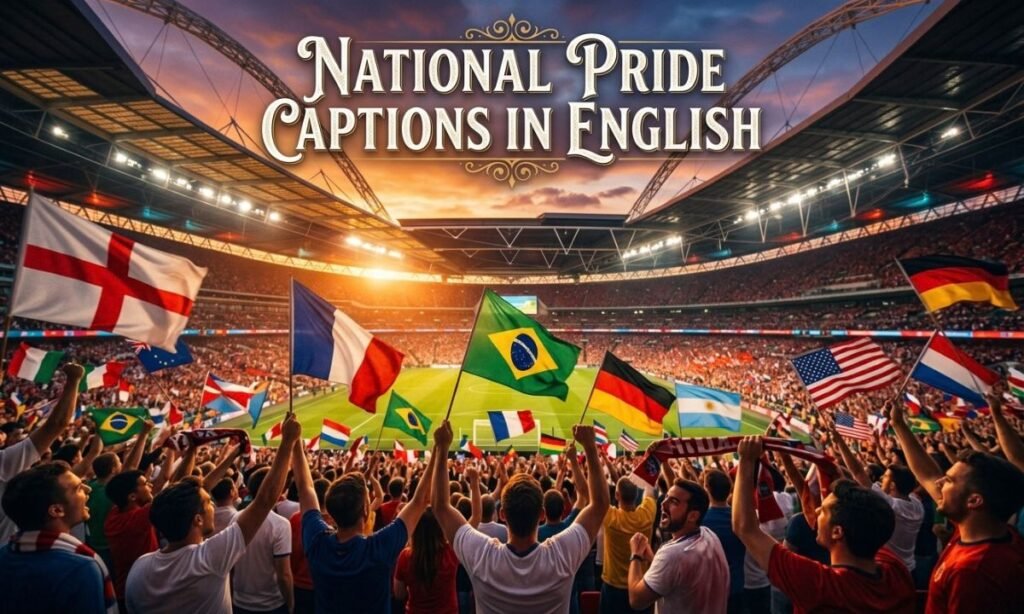 National Pride Captions in English