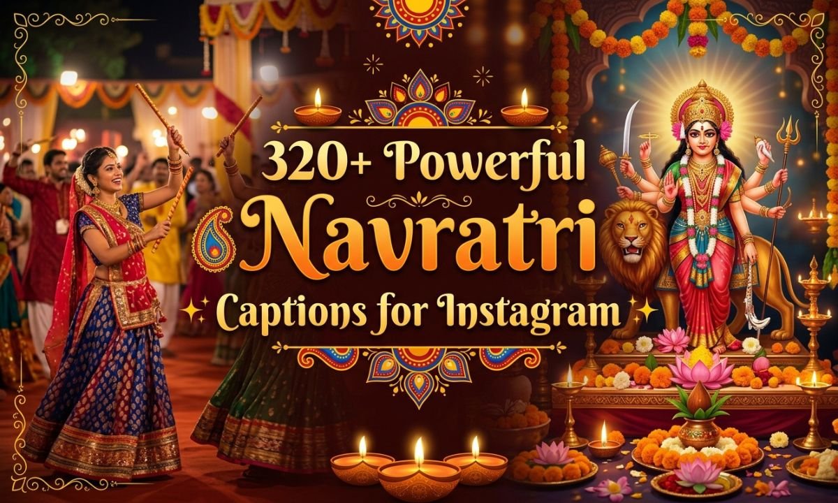 Navratri Captions for Instagram