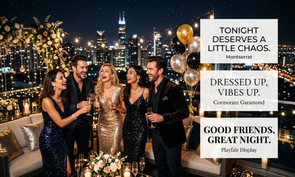 Party Night Instagram Captions