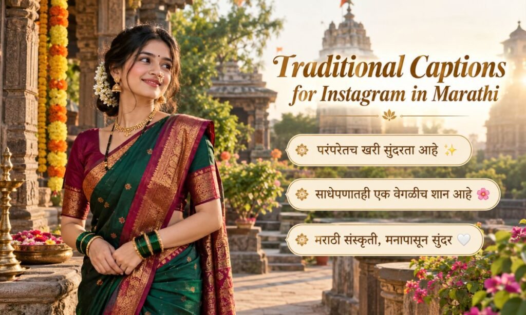 Traditional Captions for Instagram in Marathi
