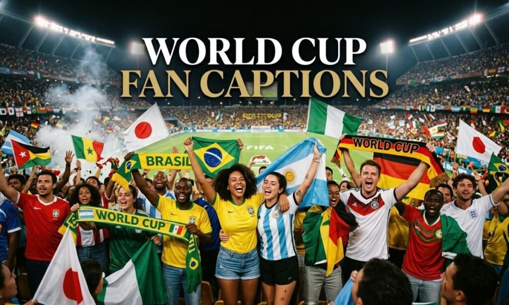 World Cup Fan Captions