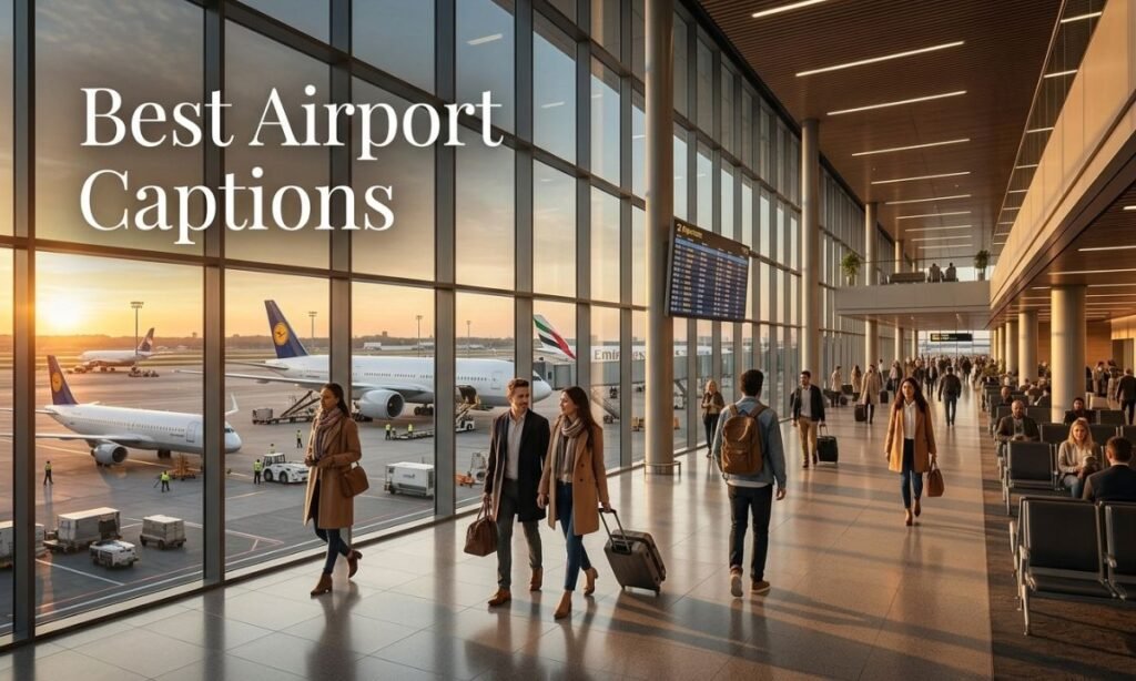 Best Airport Captions
