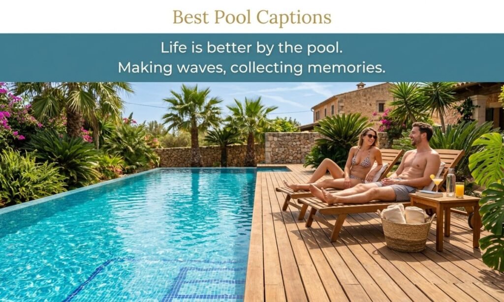 Best Pool Captions