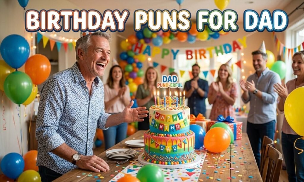 Birthday Puns for Dad