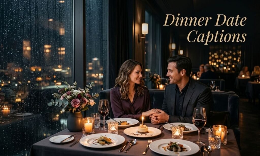 Dinner Date Captions