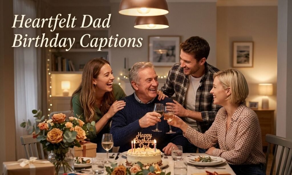 Heartfelt Dad Birthday Captions