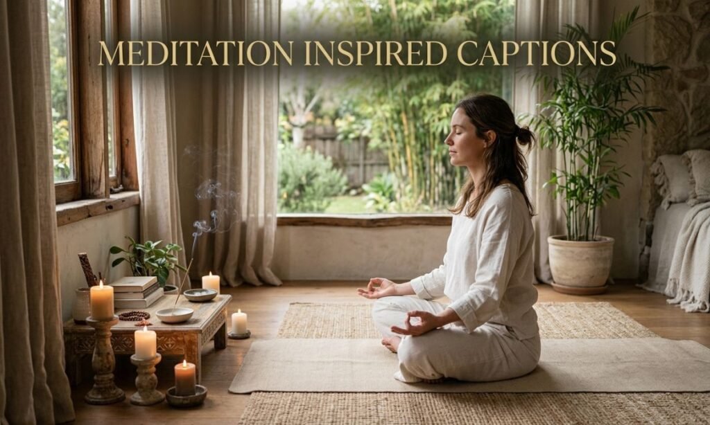 Meditation Inspired Captions