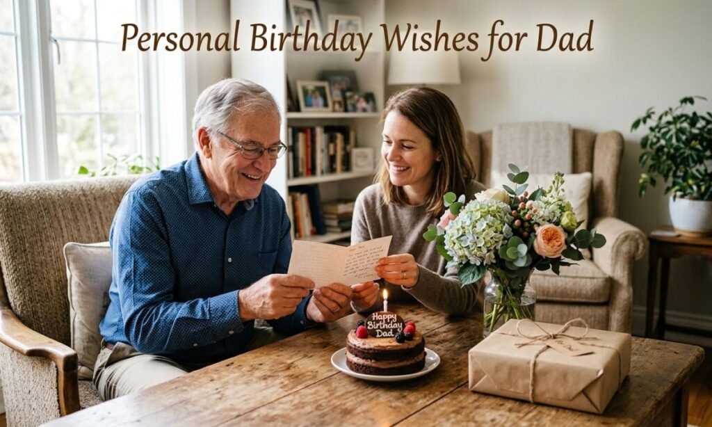 Personal Birthday Wishes for Dad