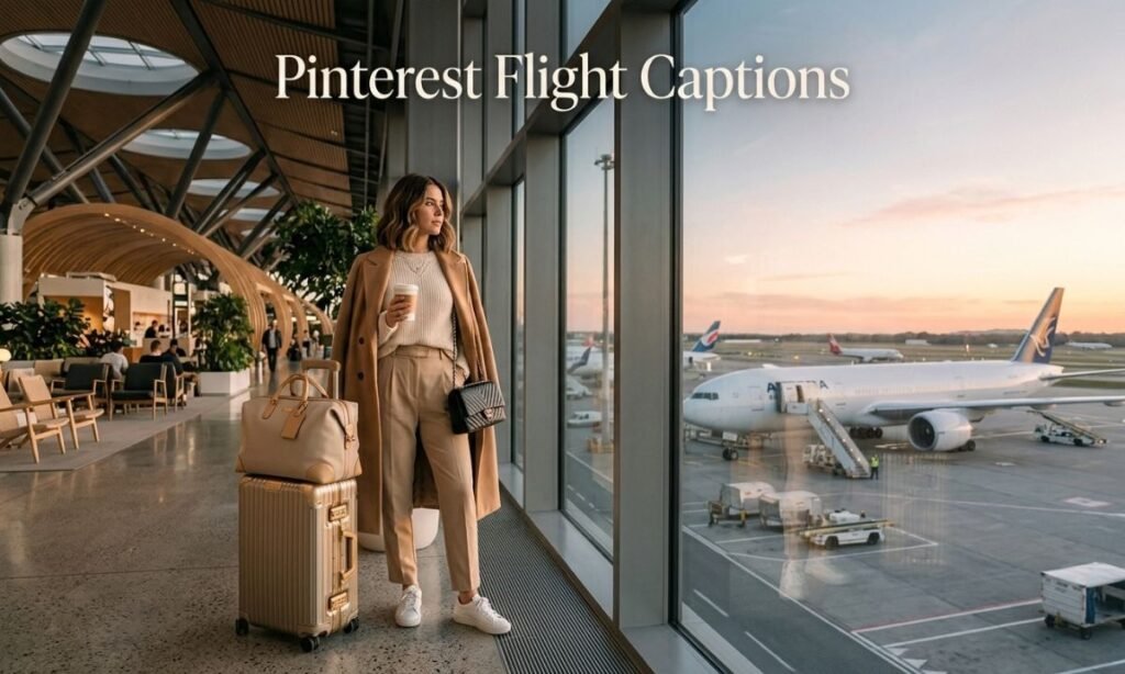Pinterest Flight Captions
